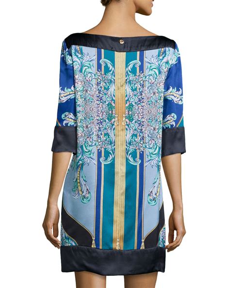 versace tunic dress|VERSACE Yiselle.